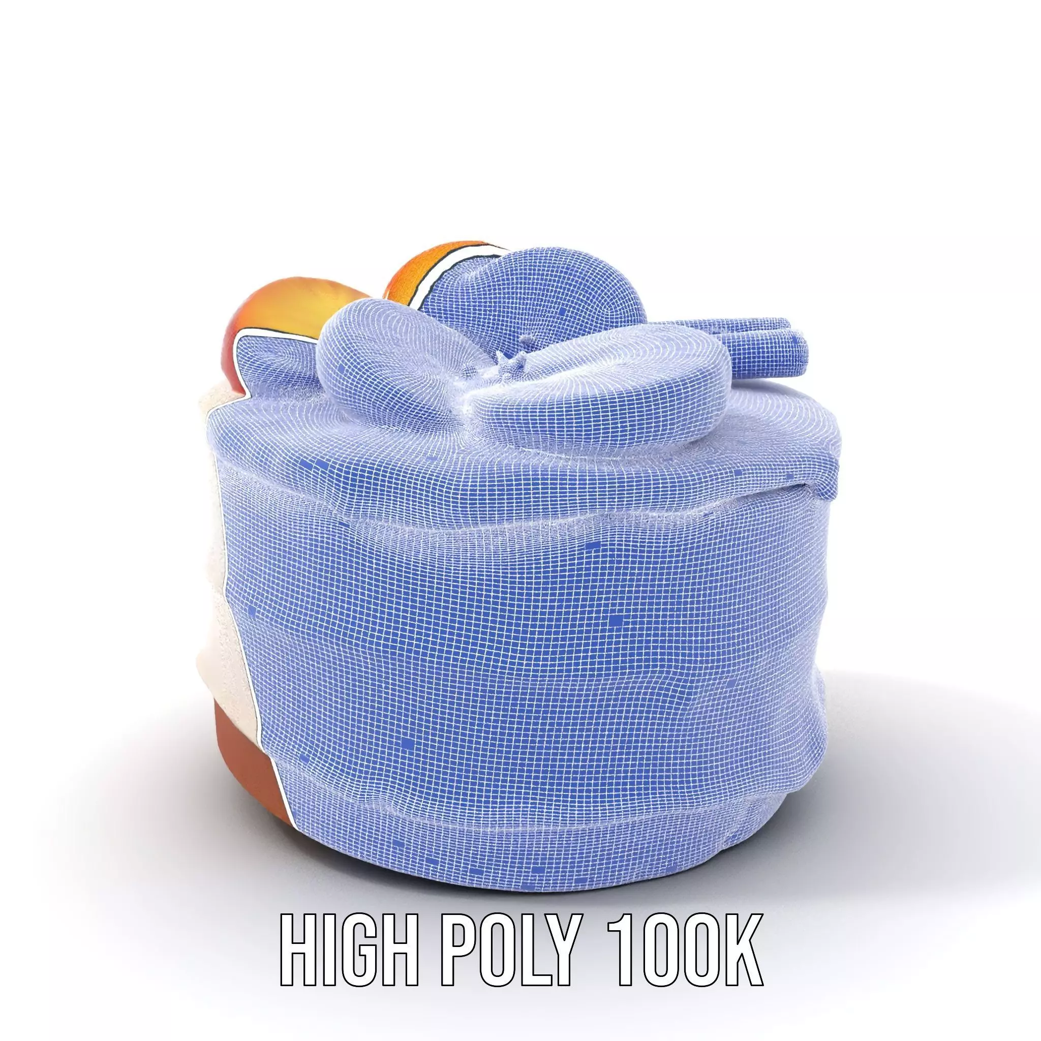 Delicious Cake Dessert model pack Low-poly 3D model_4