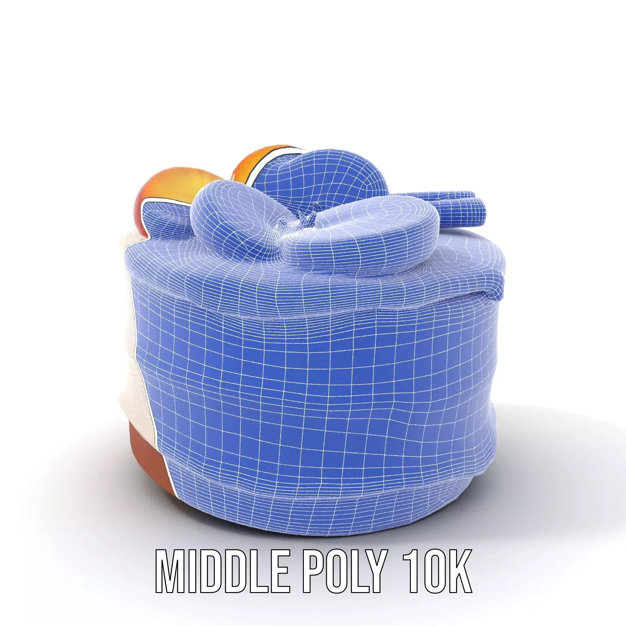 Delicious Cake Dessert model pack Low-poly 3D model_15