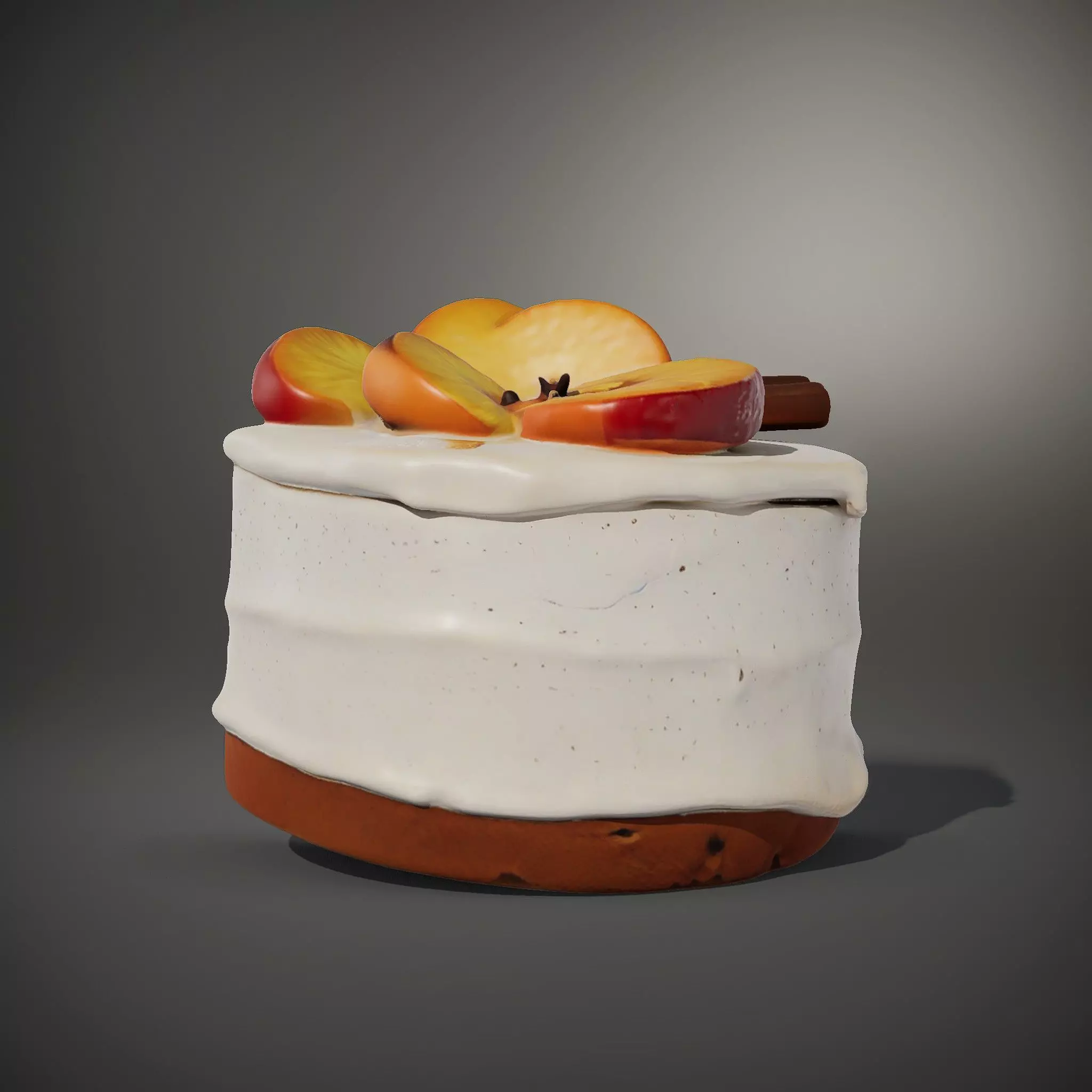 Delicious Cake Dessert model pack Low-poly 3D model_33