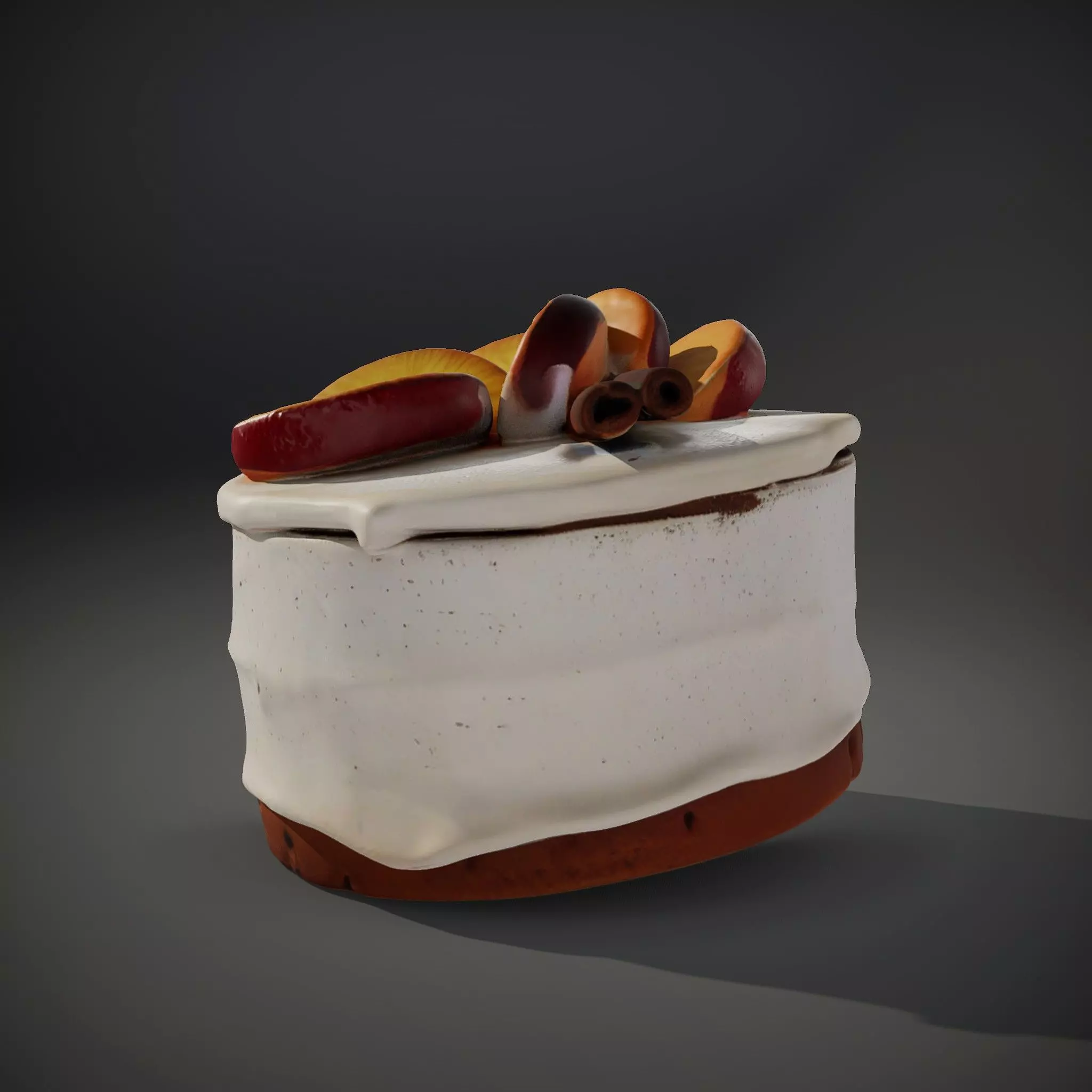 Delicious Cake Dessert model pack Low-poly 3D model_34