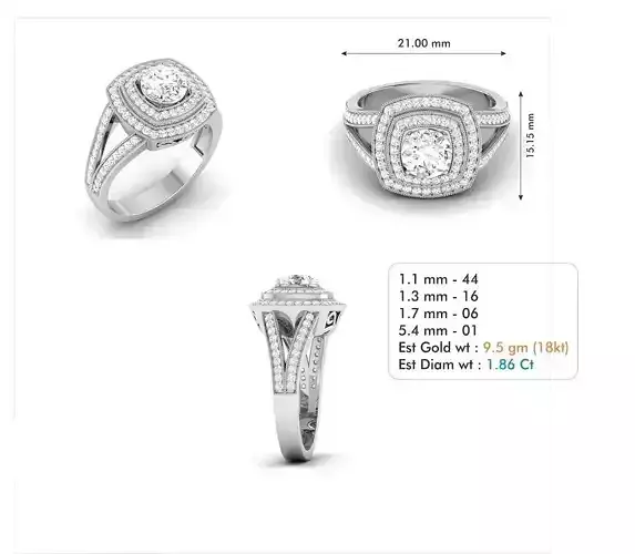 Diamond Wedding Ring  130