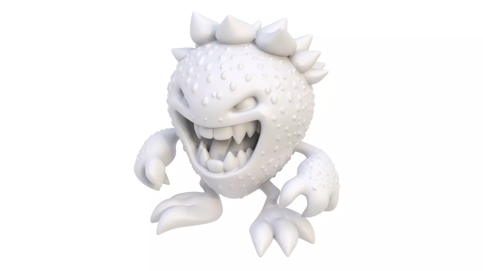 Strawberry mutant 3D model