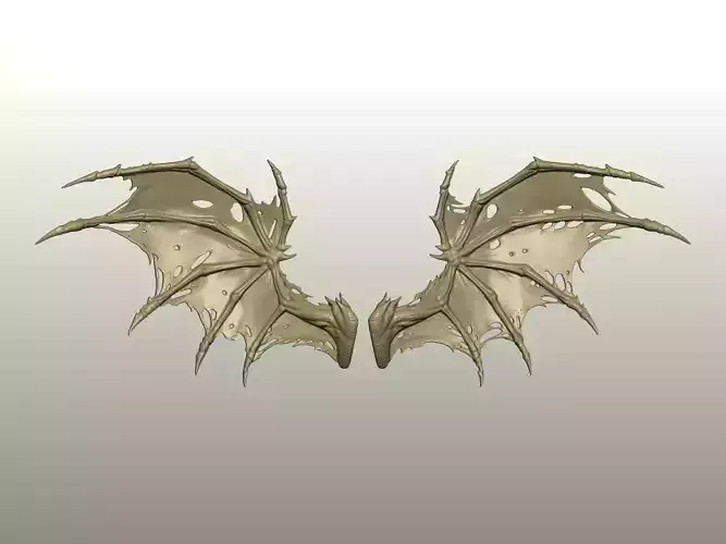 Fantasy Creature Wing 07