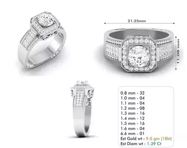 Diamond Wedding Ring  117