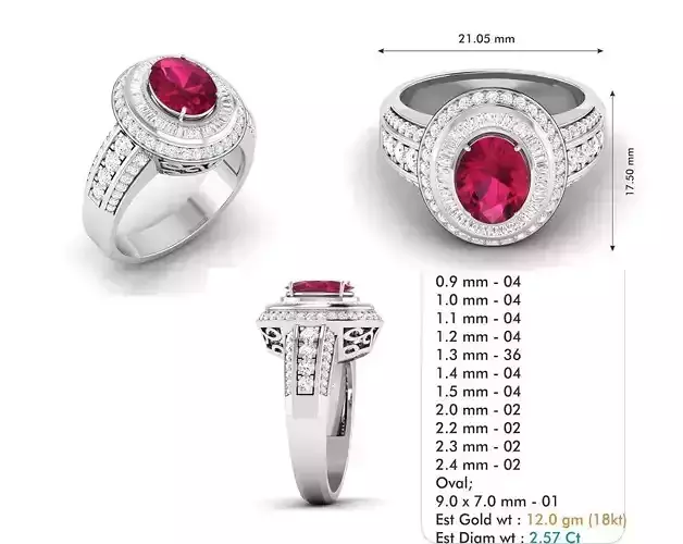 Diamond Wedding Ring  114