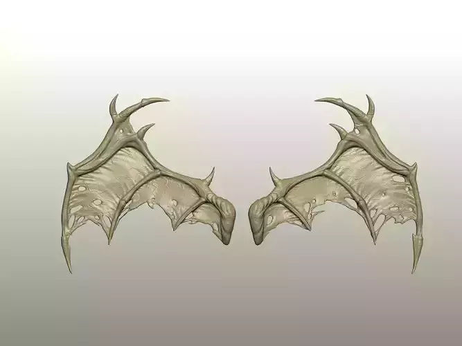 Fantasy Creature Wing 09