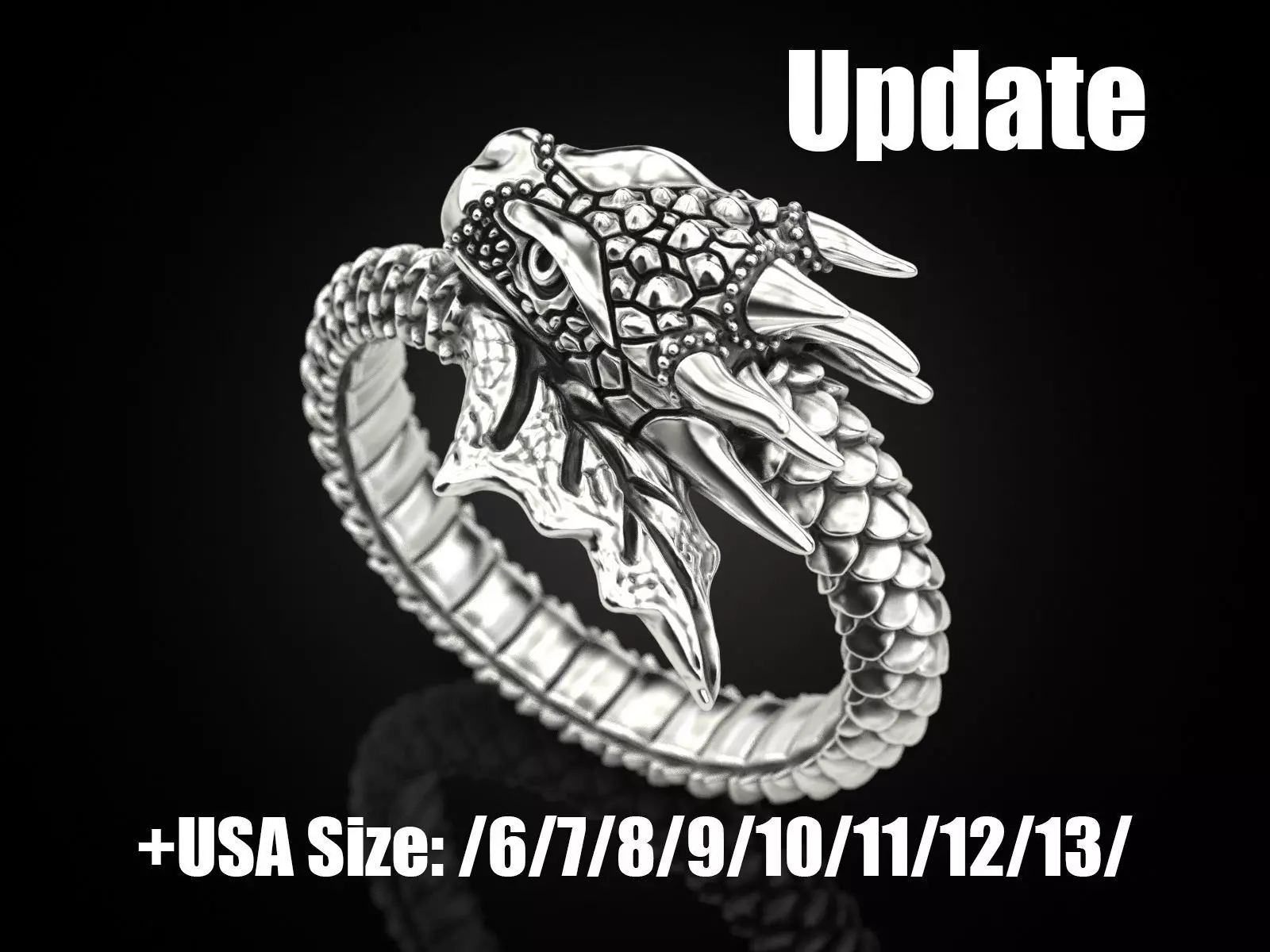 Ring A Dragon 3D print model_0
