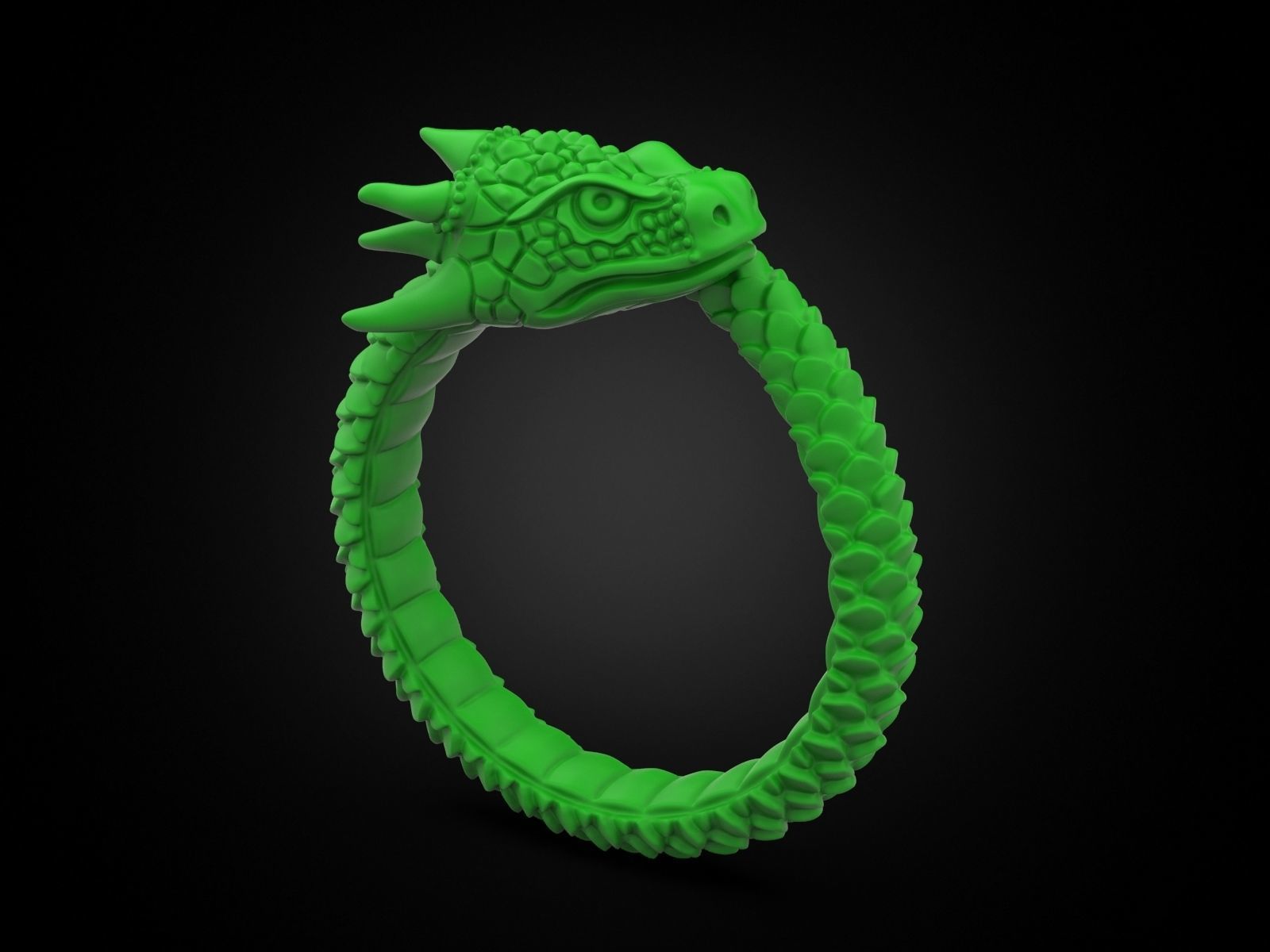 Ring A Dragon 3D print model_11