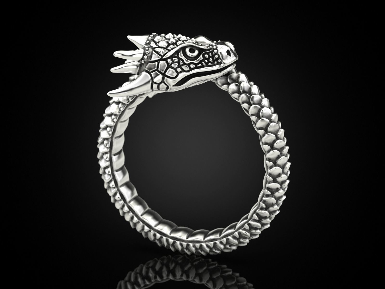 Ring A Dragon 3D print model_7