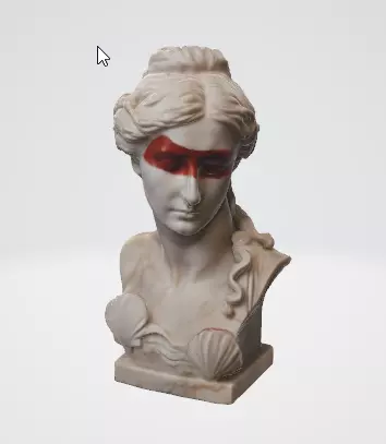 Decorative Sculpture Statue 3D Model 3D model_0