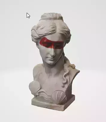 Decorative Sculpture Statue 3D Model 3D model