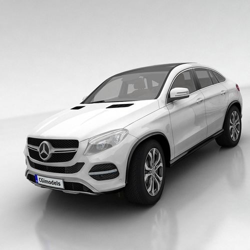 Mercedes GLE Coupe Low-poly 3D model