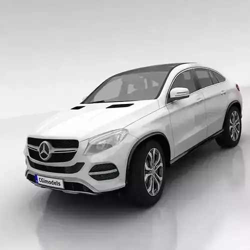 Mercedes GLE Coupe Low-poly 3D model