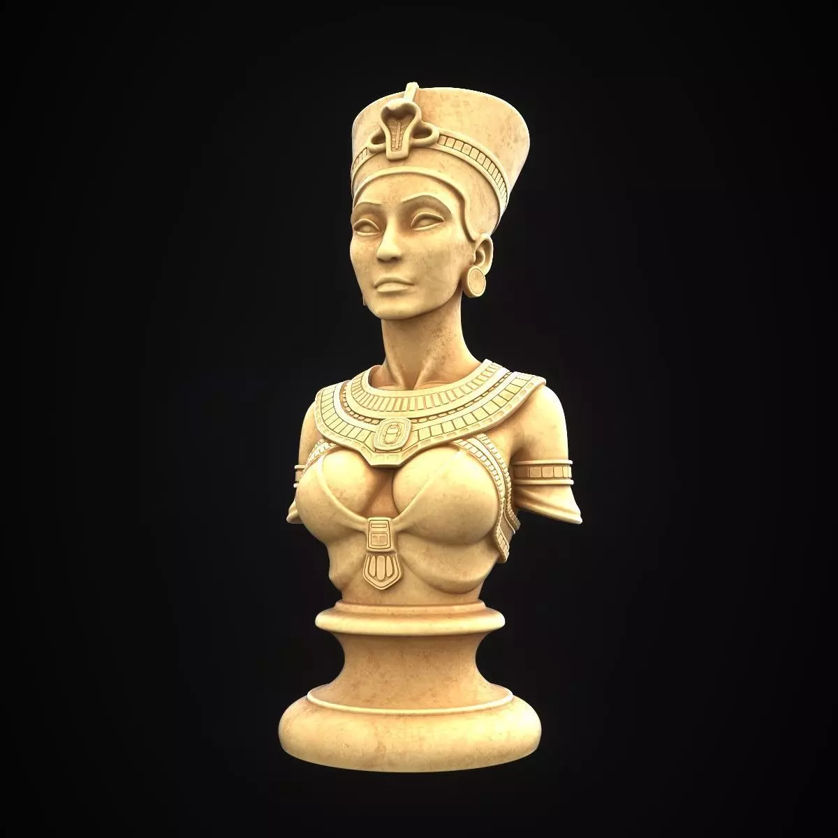 Egyptian Sculpture 3D print model
