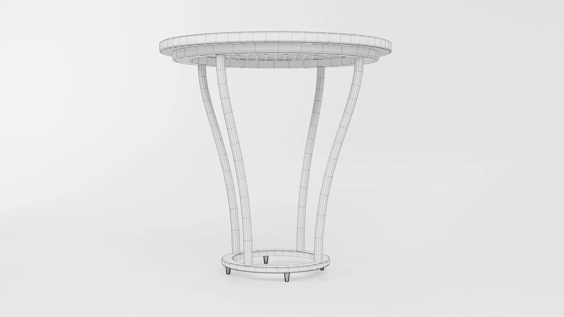 Round Table CG14 3D model_5