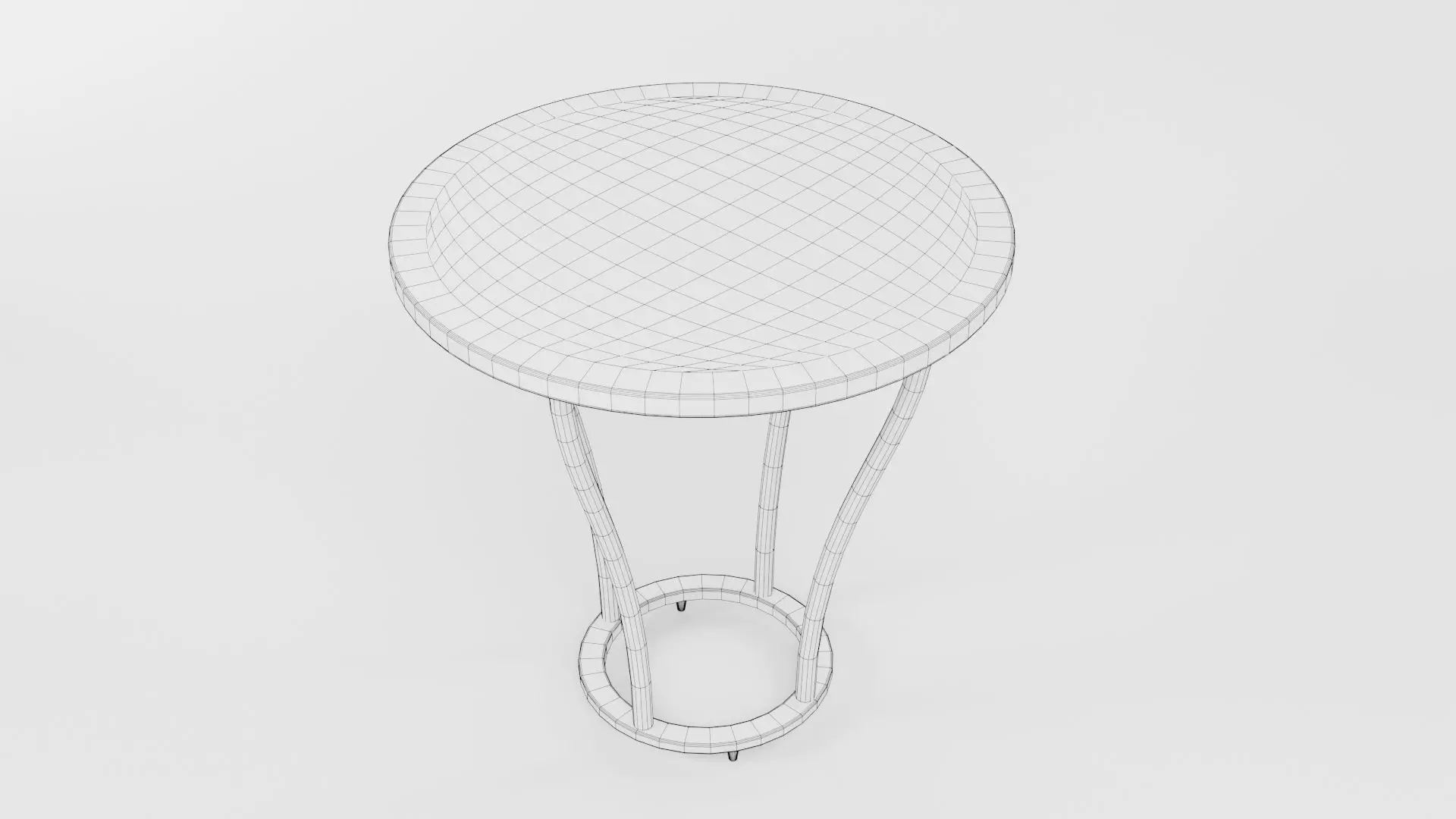 Round Table CG14 3D model_6