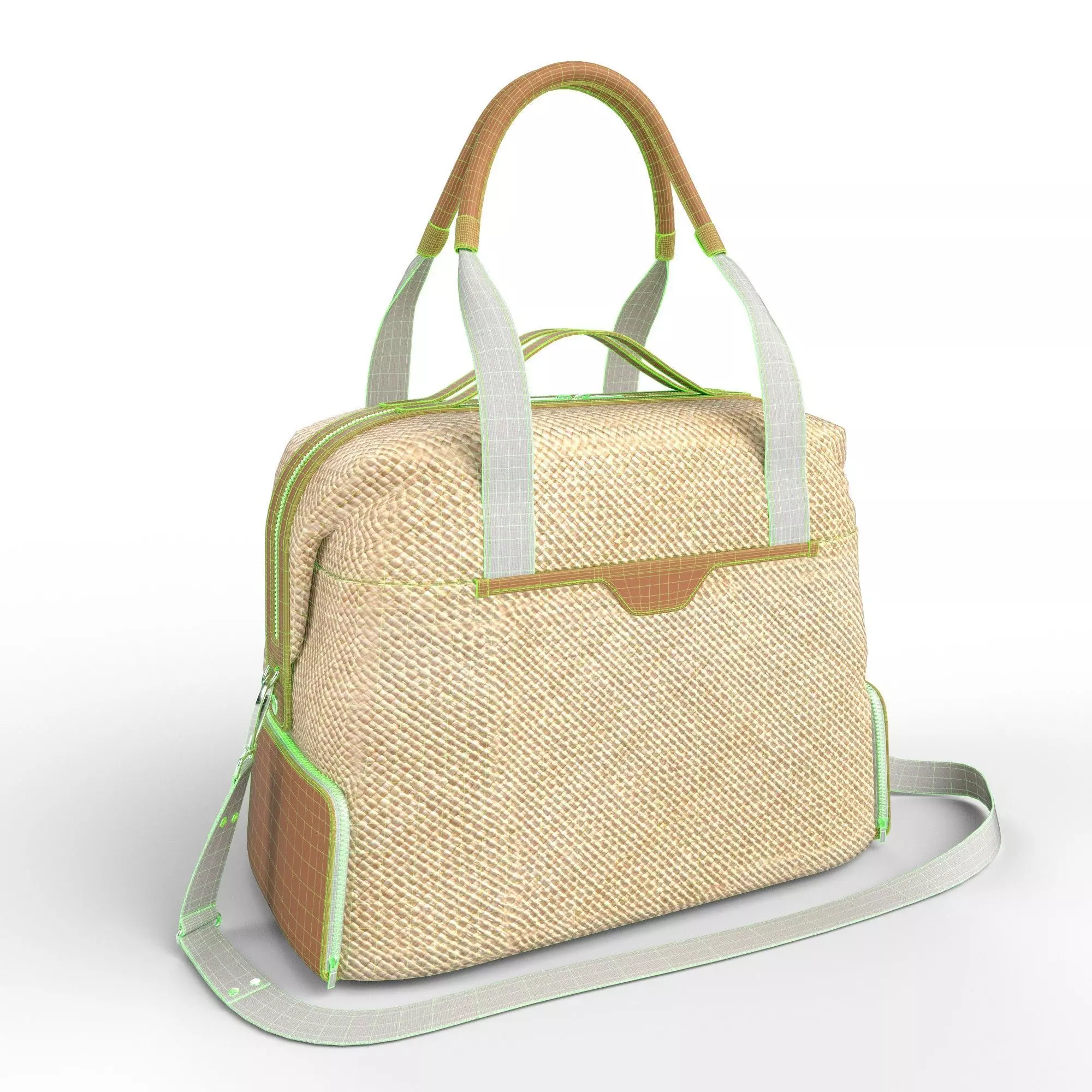 Handbag 3D model_1