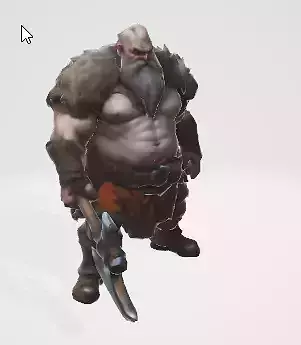 Battle-Ready Warrior 3D Model 3D model
