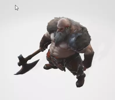 Battle-Ready Warrior 3D Model 3D model_1