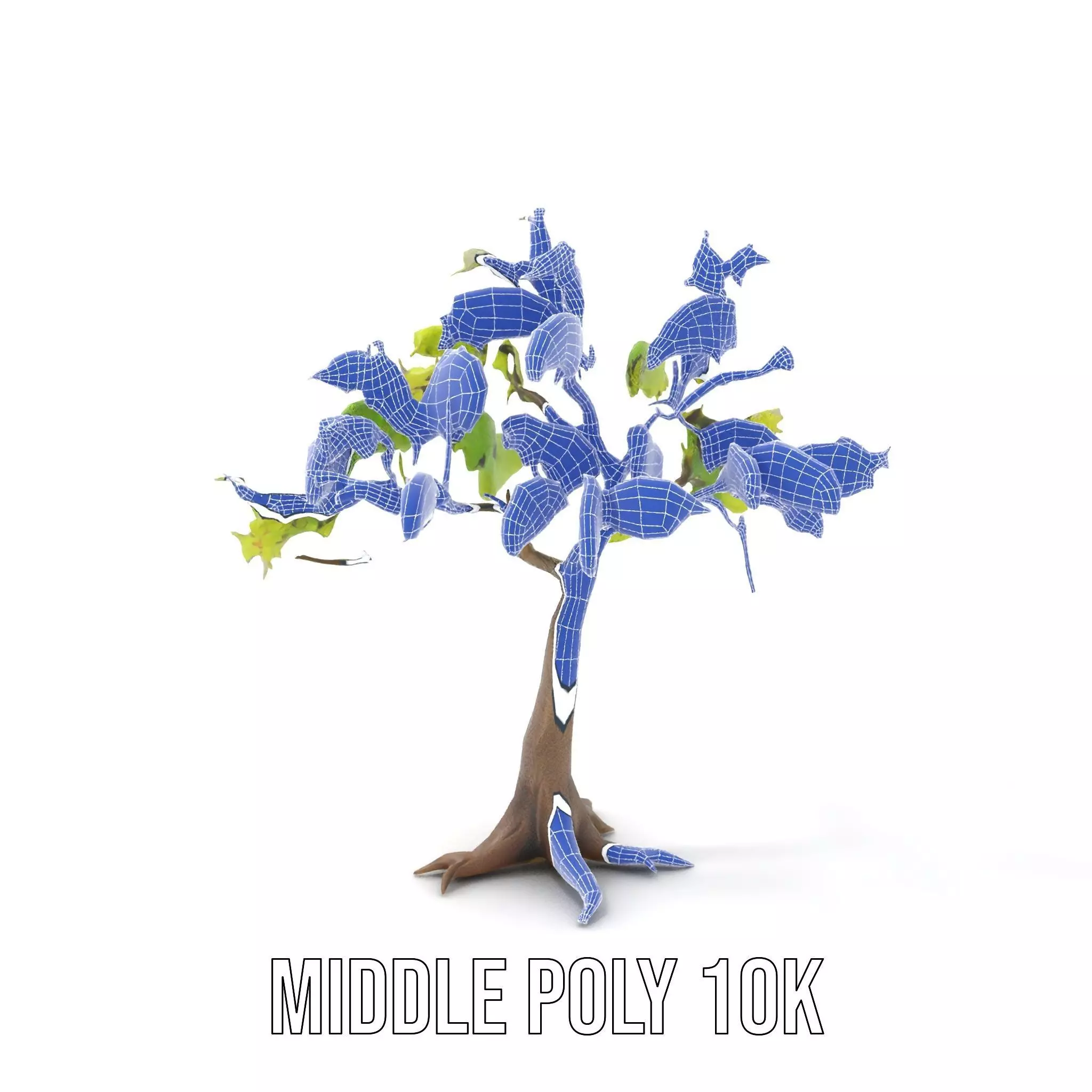 Verdant Elm Tree model pack Low-poly 3D model_27