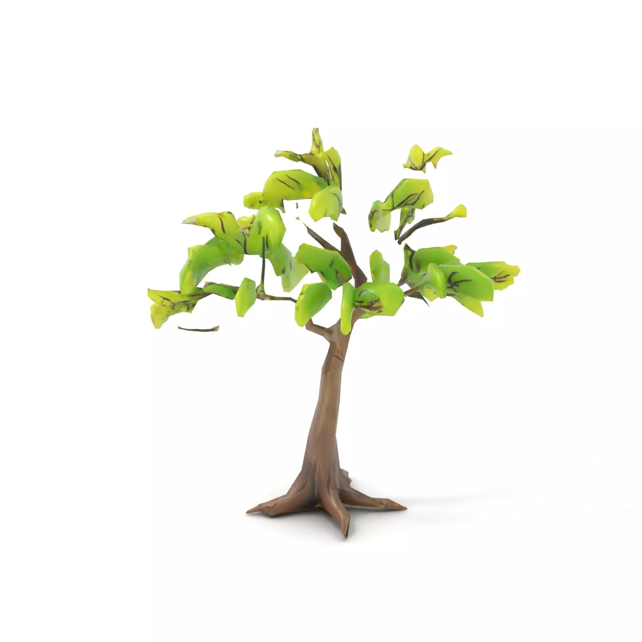 Verdant Elm Tree model pack Low-poly 3D model_8