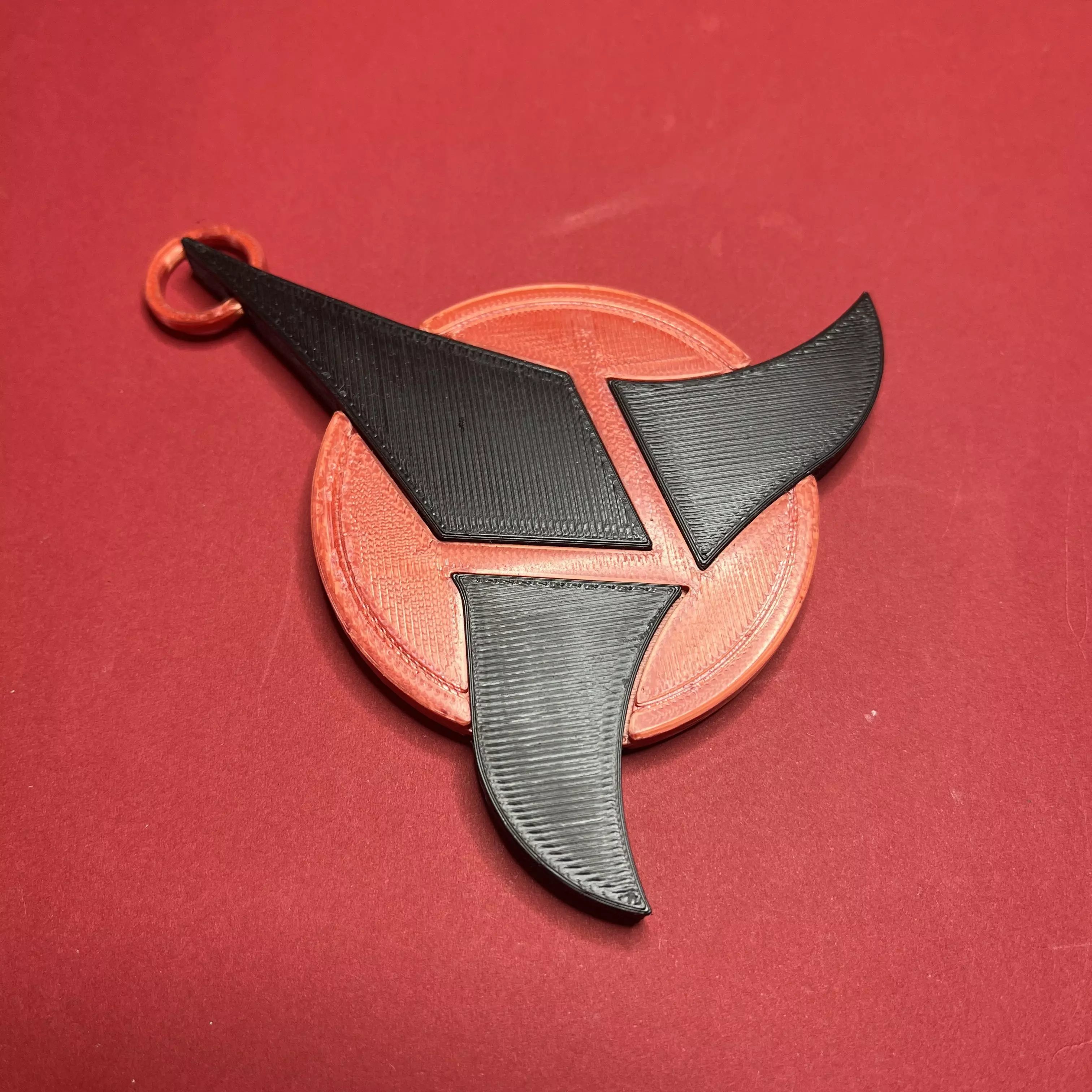 Klingon Imperial Trefoil Christmas Tree Ornament 3D print model_5