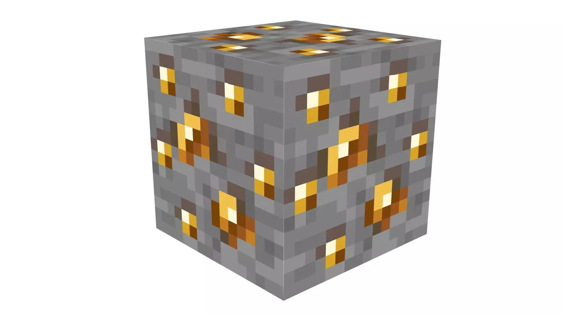 Minecraft Topaz 3D model_2