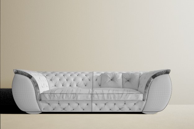 corte zari Lapo sofa 3D model_2