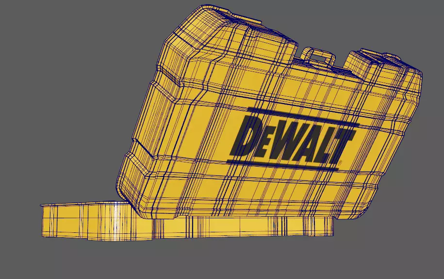 Dewalt FLEX TORQUE SCREWDRIVING BIT SET 25 PIECES Low-poly 3D model_9