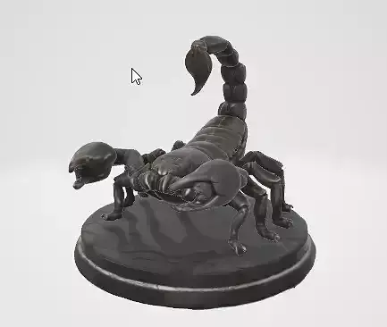 Decorative Scorpion 3D Asset 3D model
