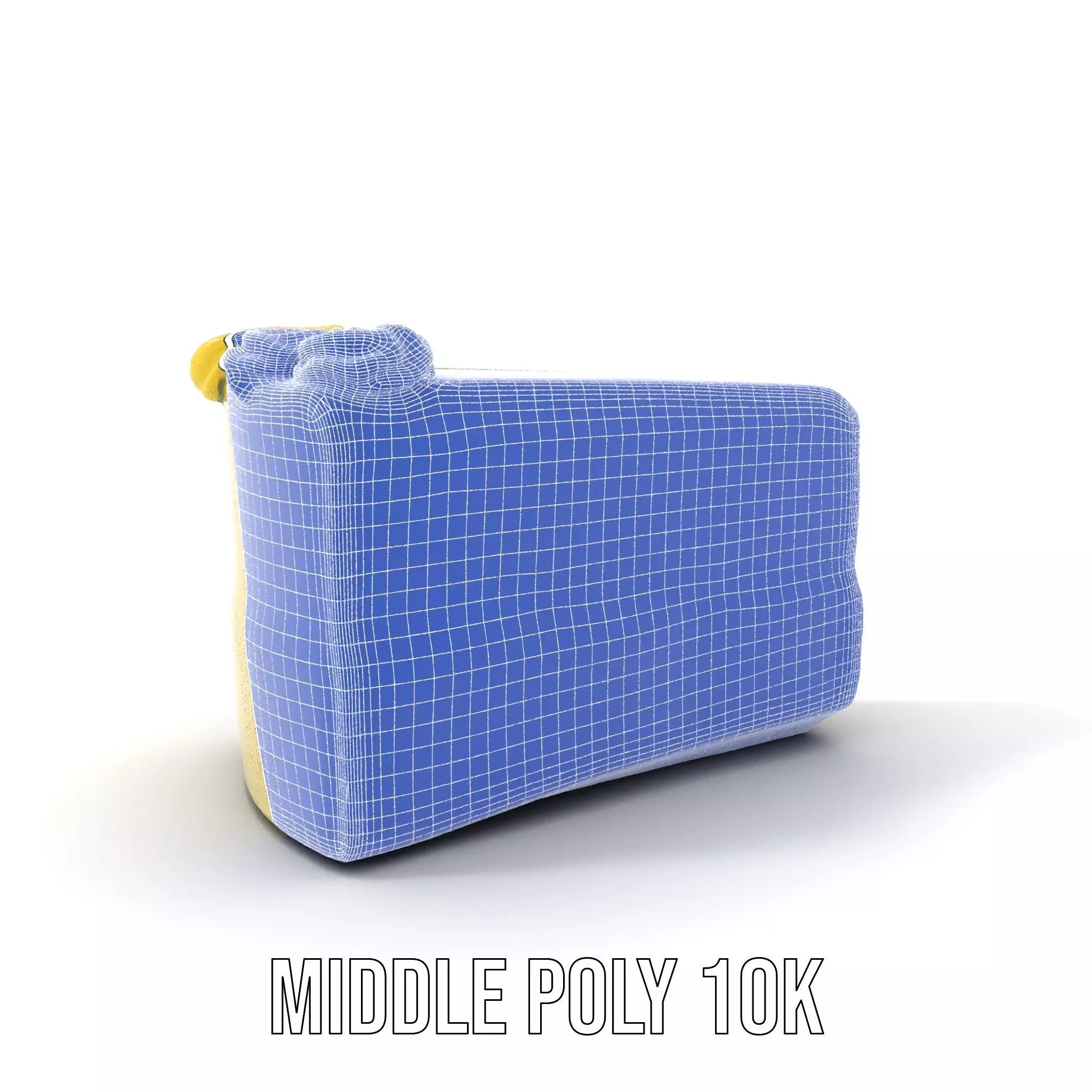 Matcha Cake Slice model pack Low-poly 3D model_7