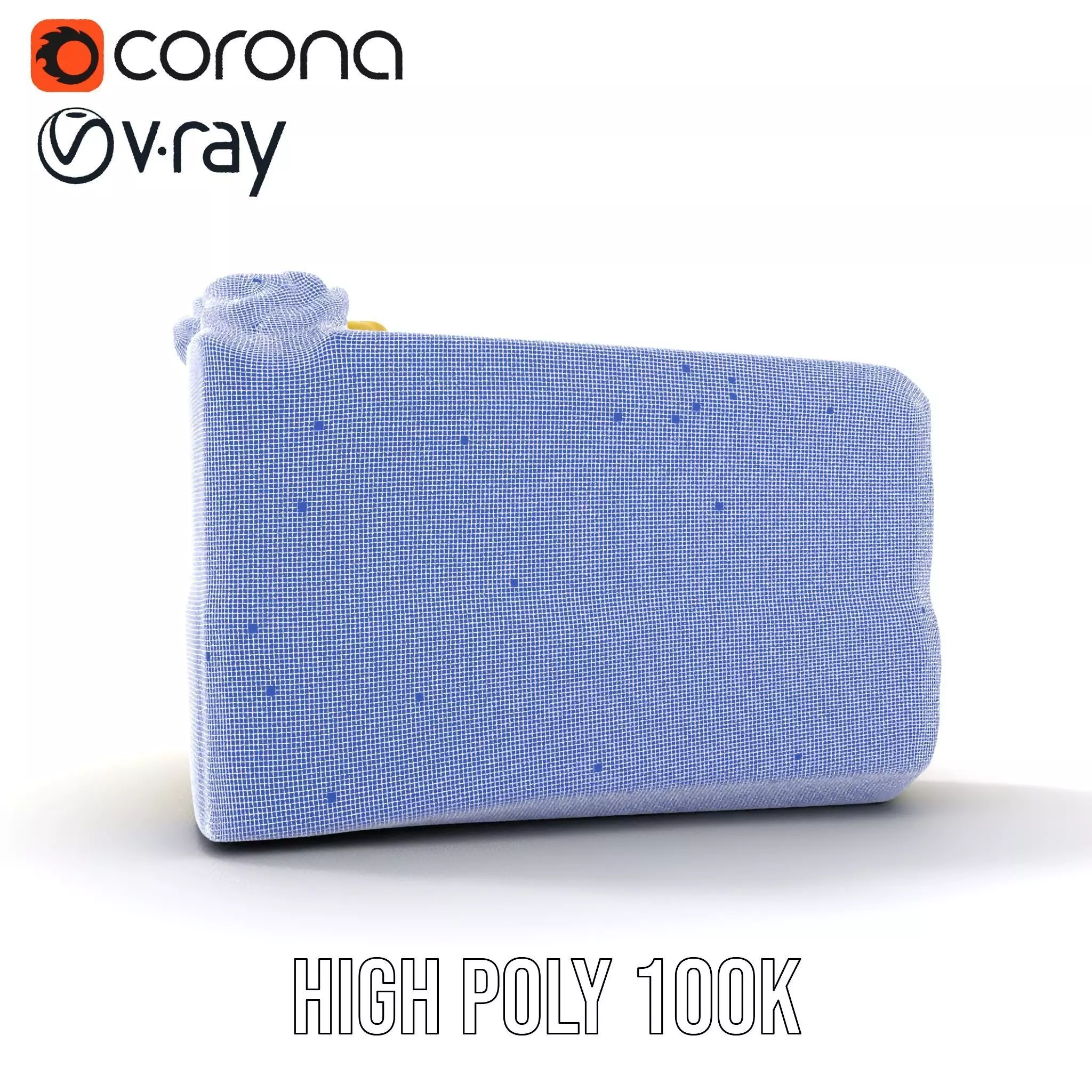 Matcha Cake Slice model pack Low-poly 3D model_32