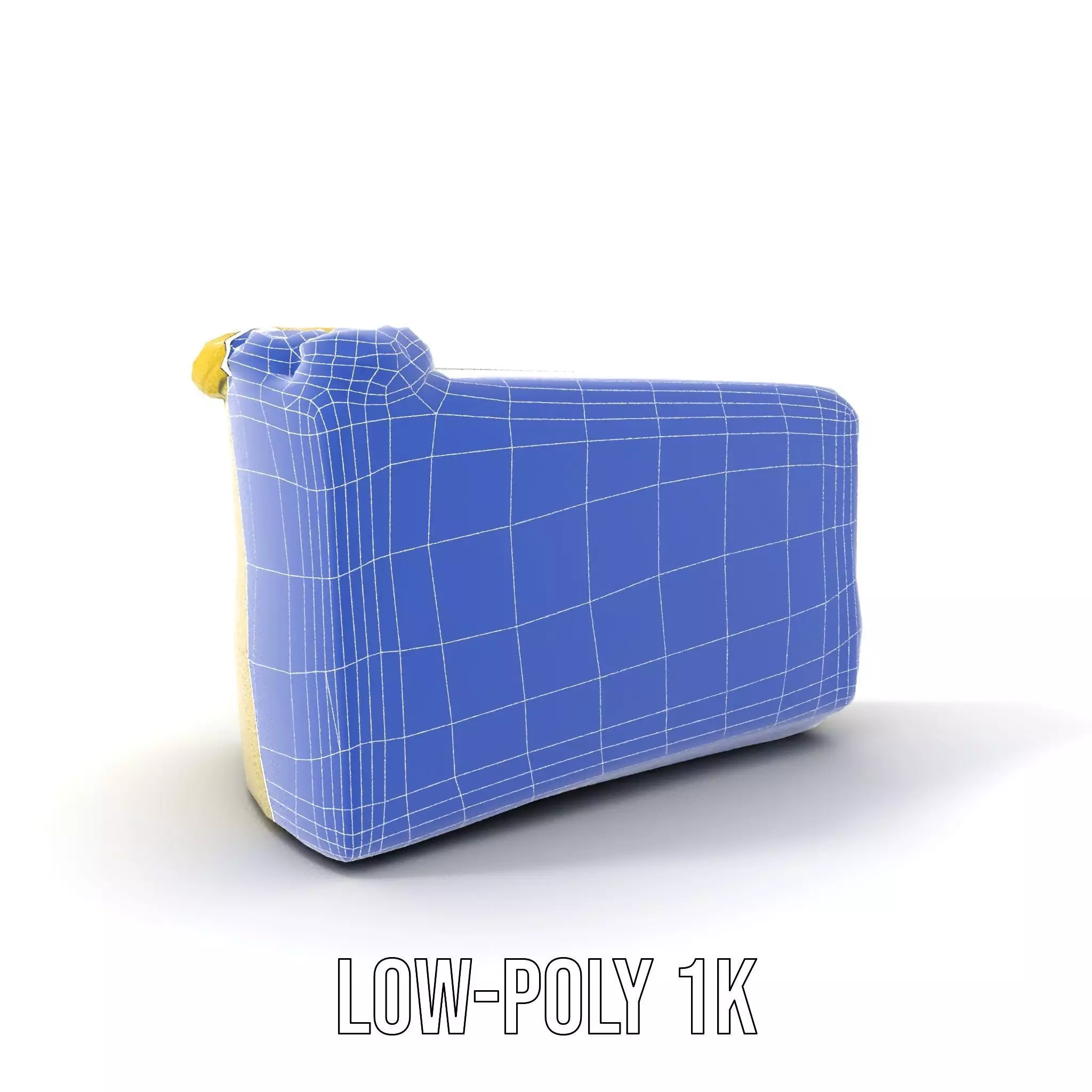 Matcha Cake Slice model pack Low-poly 3D model_8