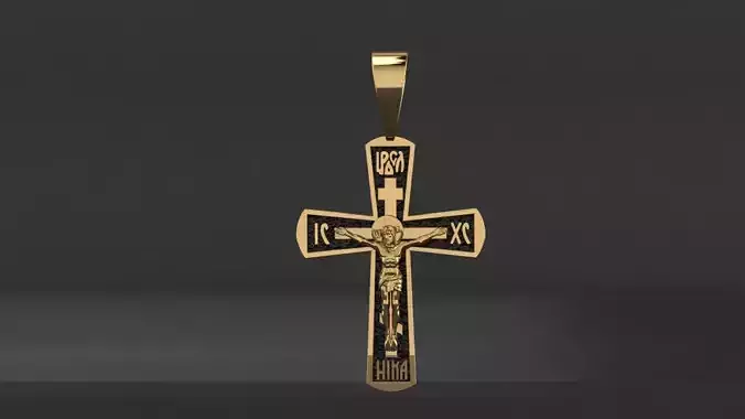 Orthodox Cross Pendant