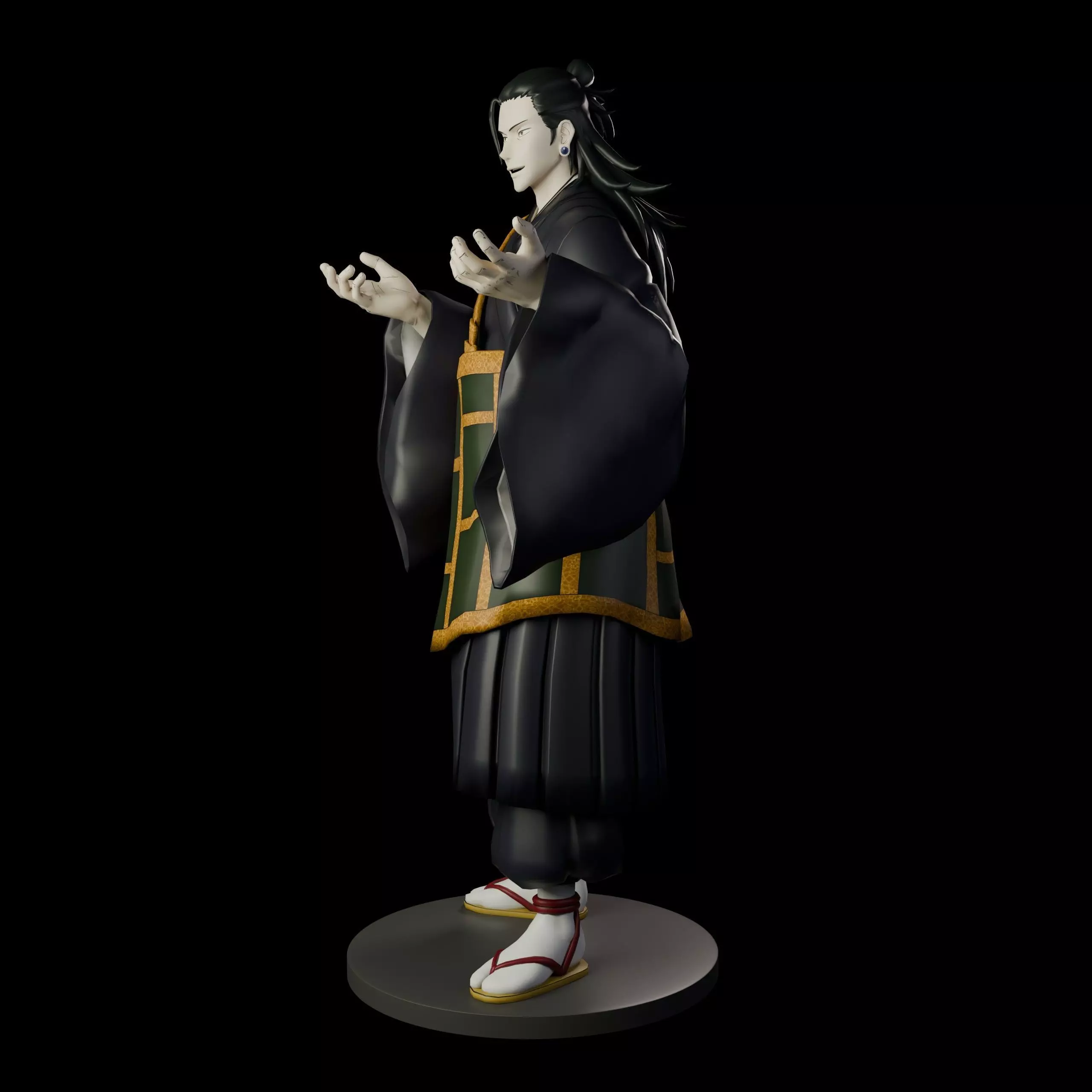 Suguru Geto 3D print model_2