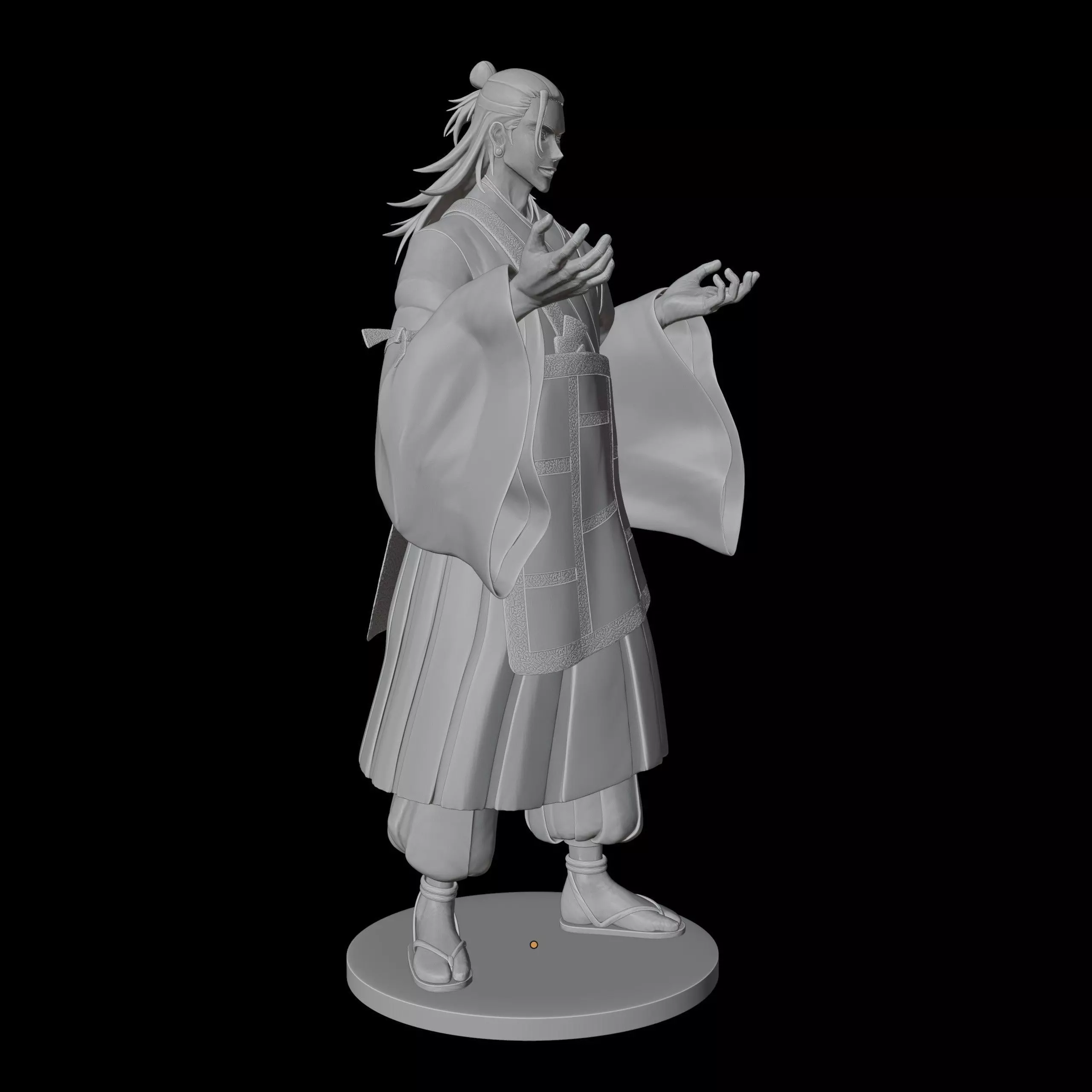 Suguru Geto 3D print model_11