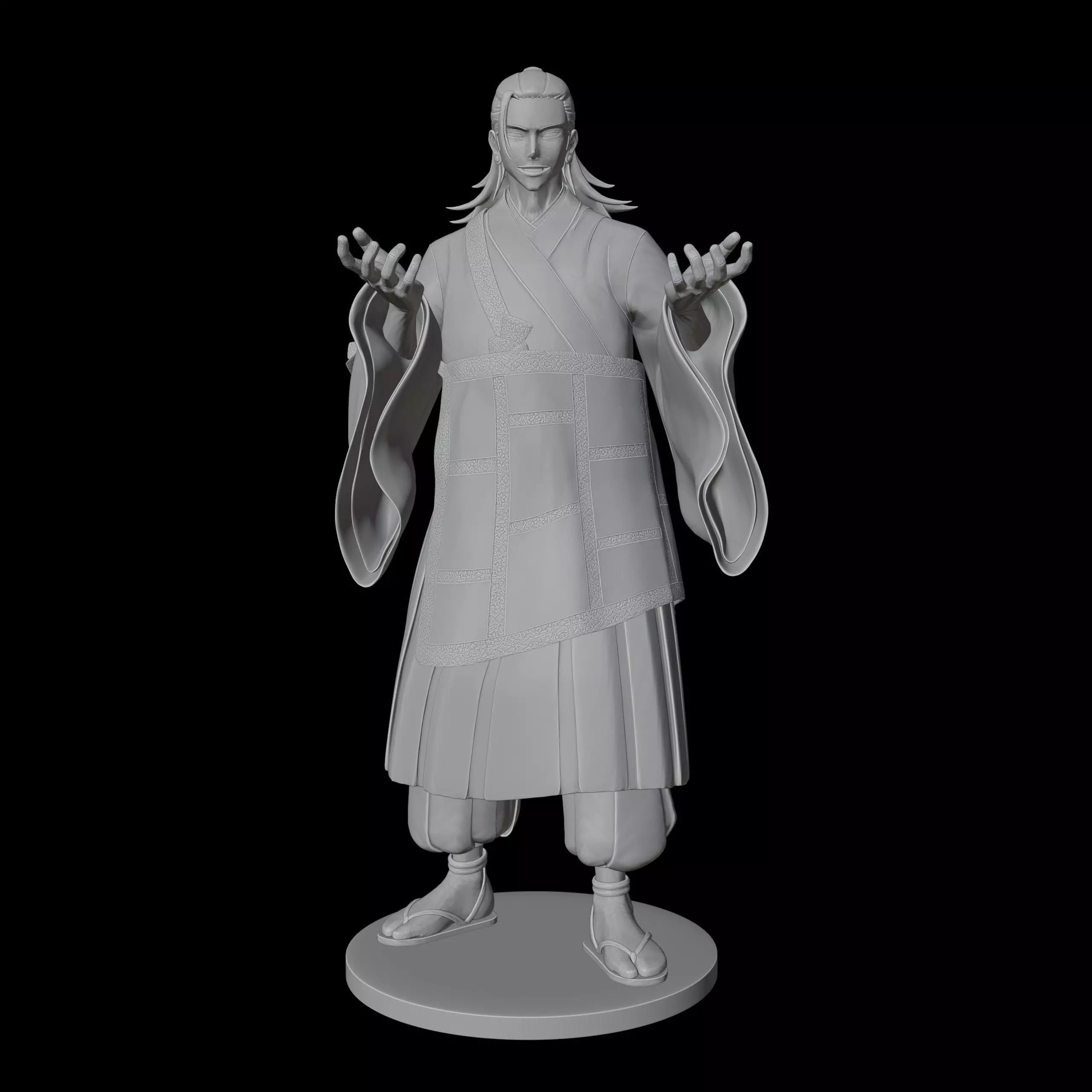 Suguru Geto 3D print model_1