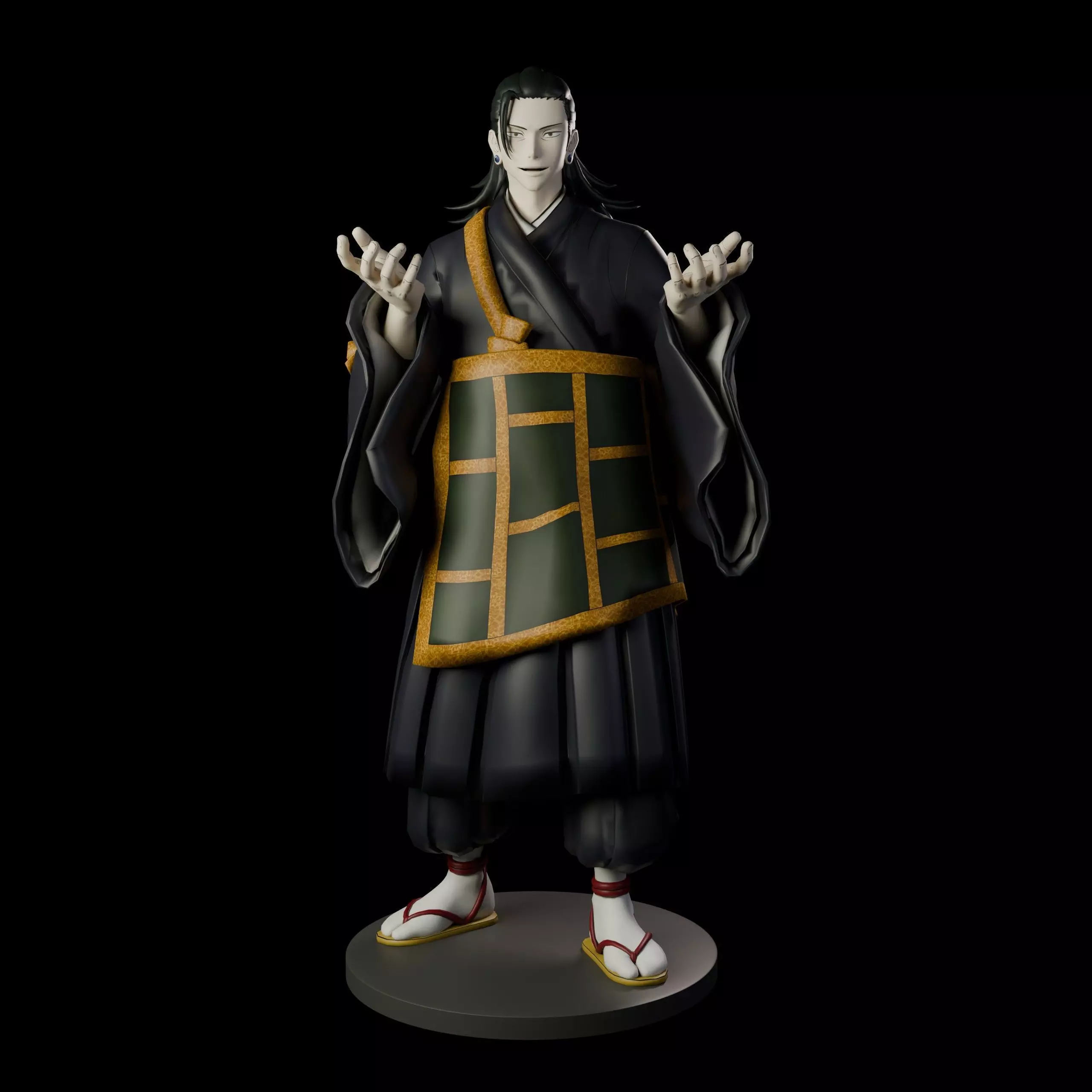 Suguru Geto 3D print model_0