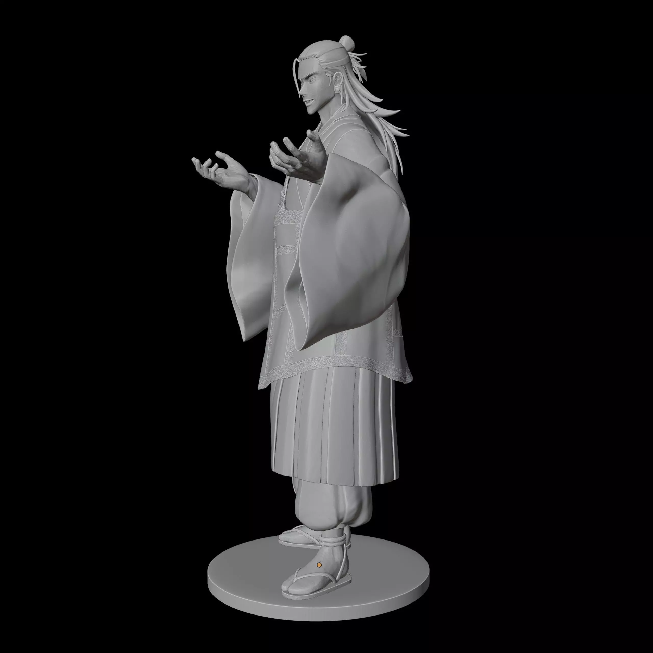 Suguru Geto 3D print model_3