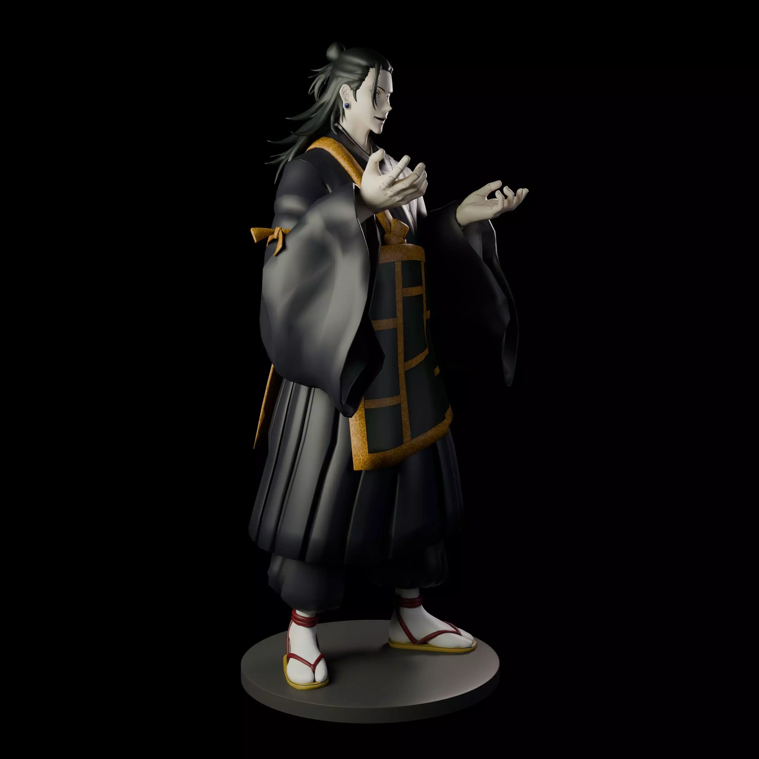 Suguru Geto 3D print model_10