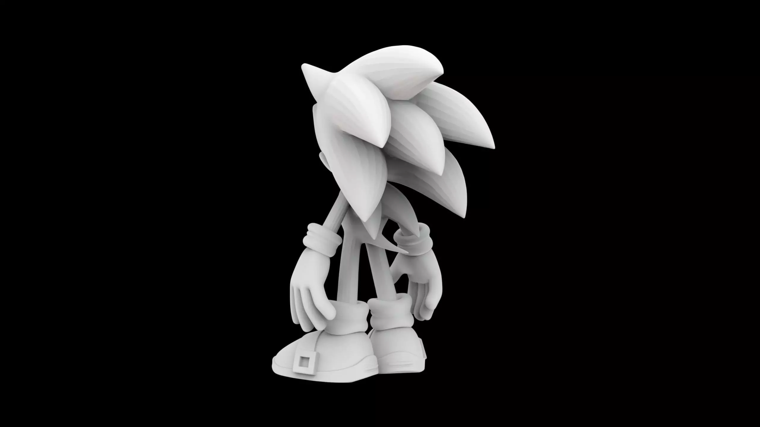 Sonic 3d Print Model 3D print model_4