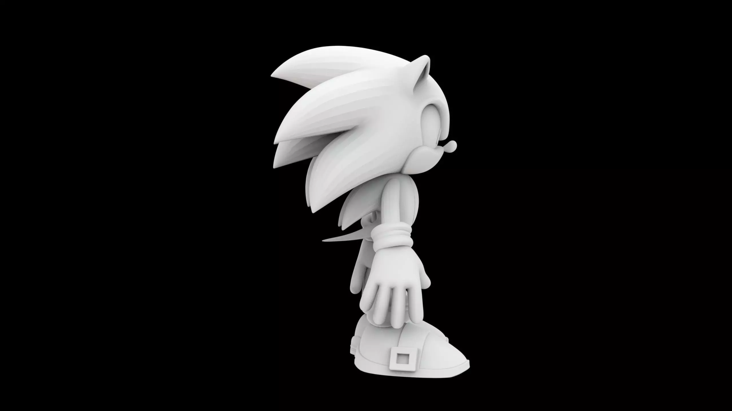 Sonic 3d Print Model 3D print model_6