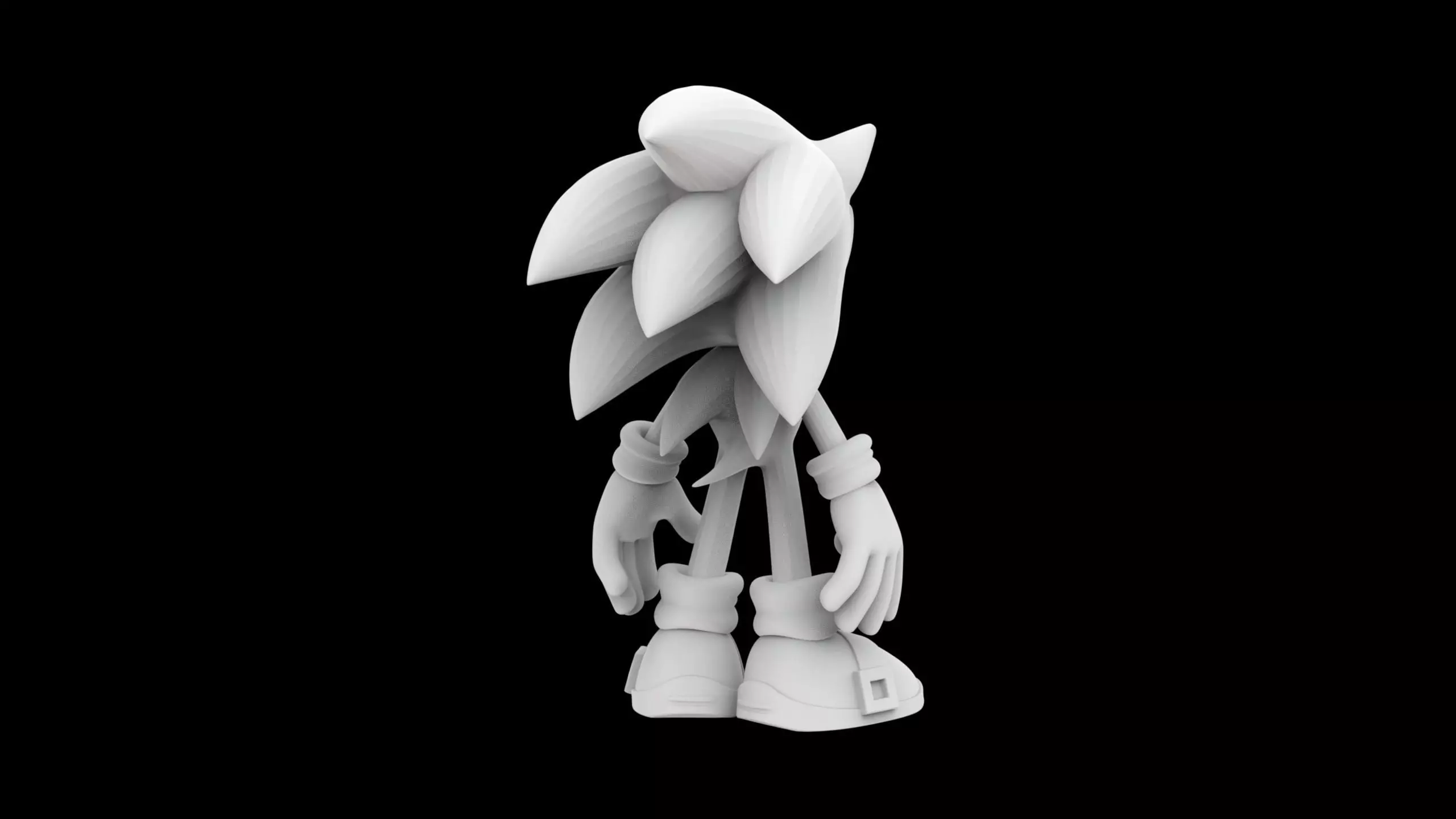 Sonic 3d Print Model 3D print model_5