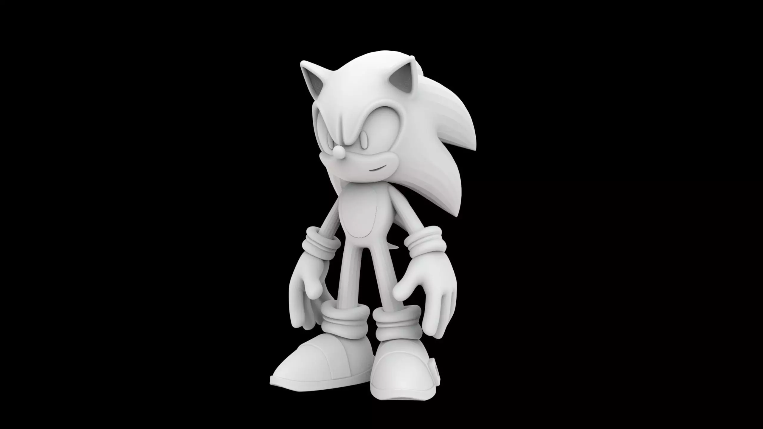 Sonic 3d Print Model 3D print model_2
