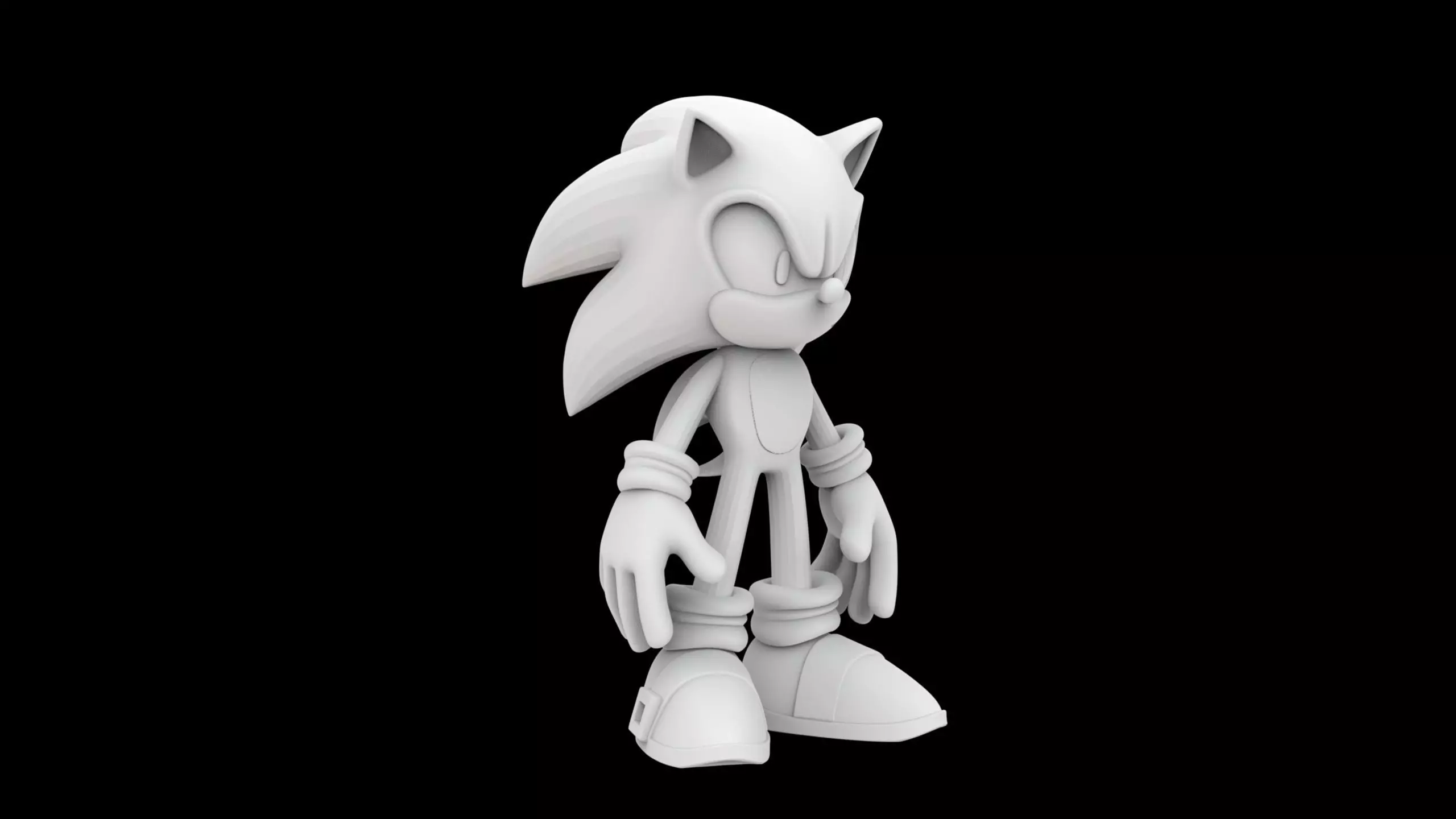 Sonic 3d Print Model 3D print model_7