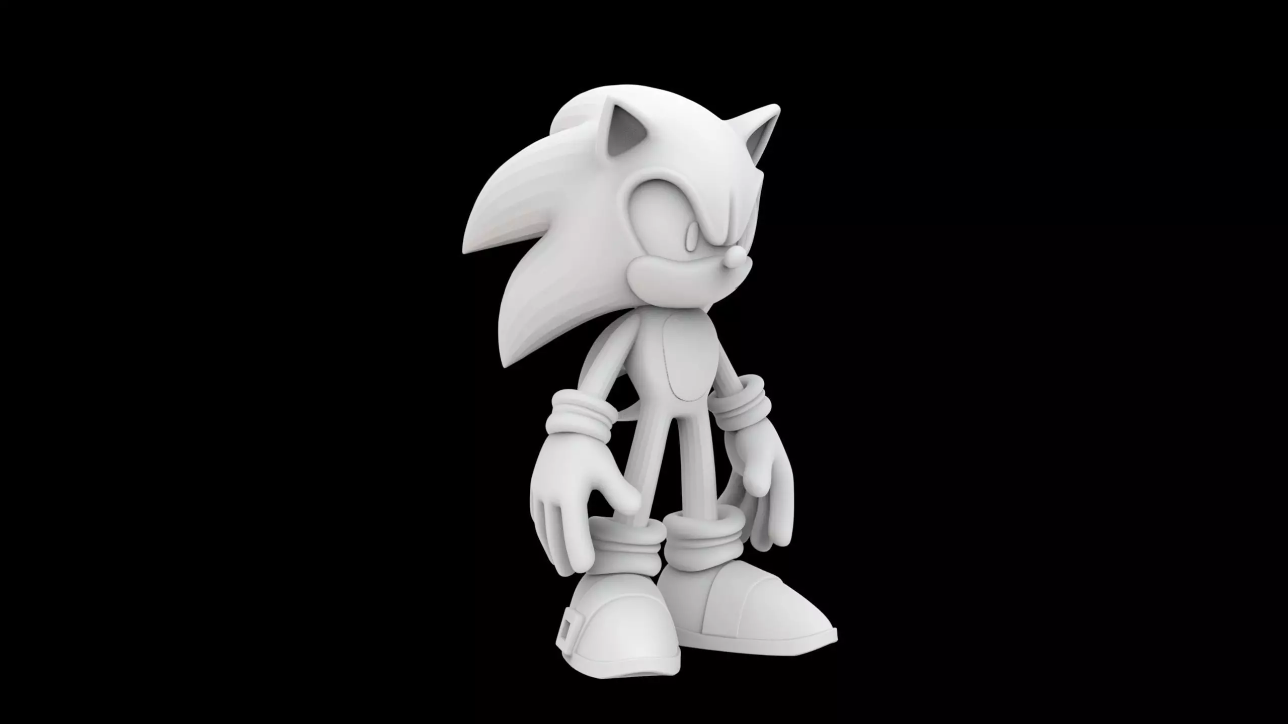 Sonic 3d Print Model 3D print model_1