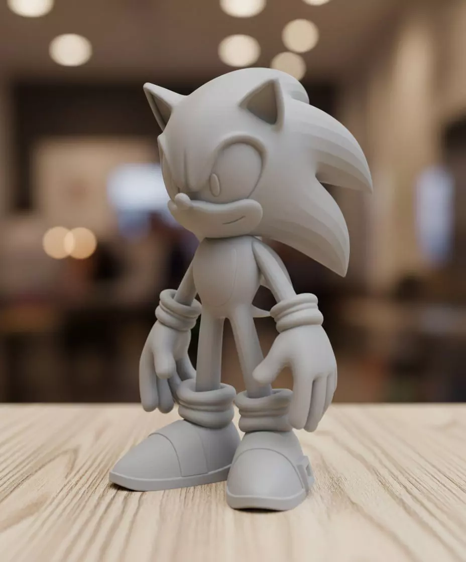 Sonic 3d Print Model 3D print model_0