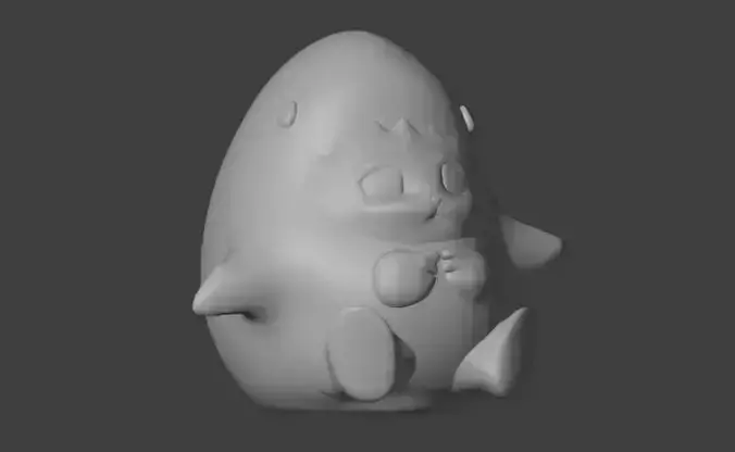 Cute Cat 3D Print Model