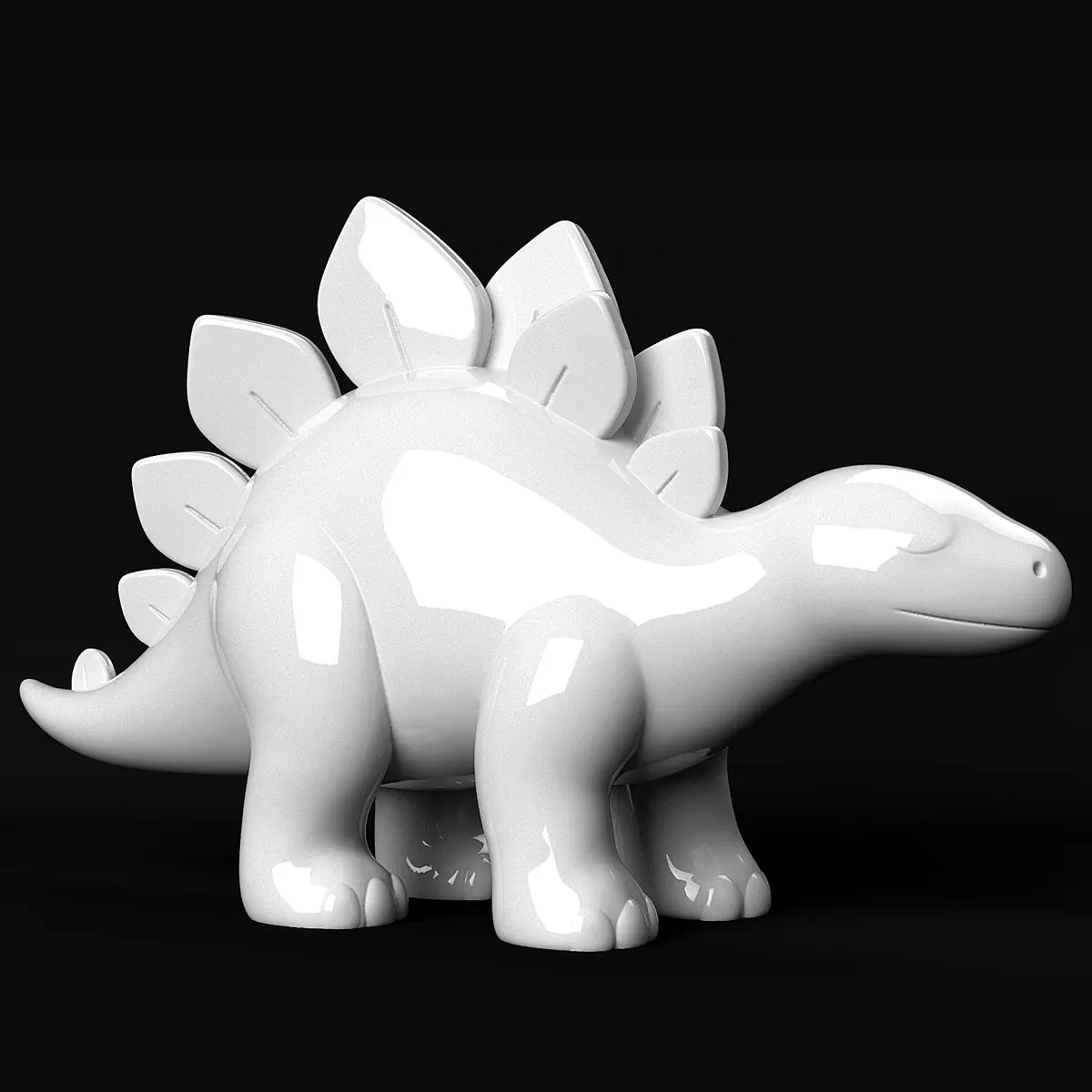 Stegosaurus 3D print model