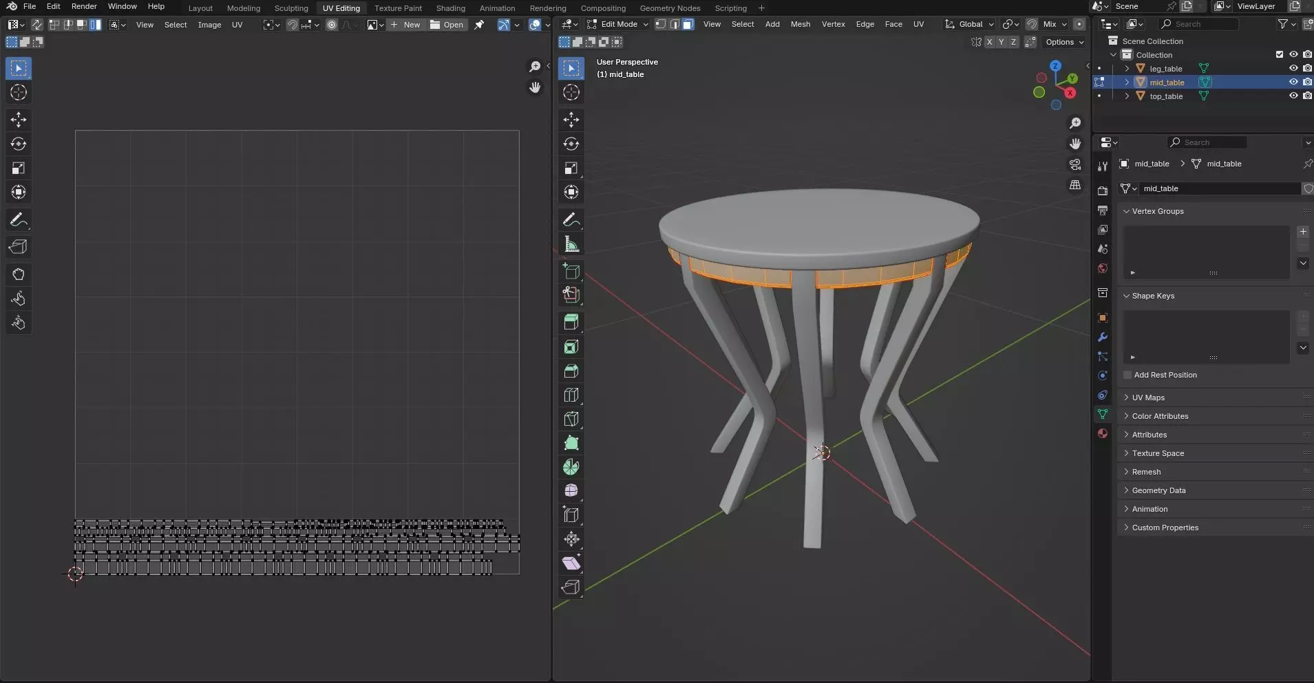 Round Table CG23 3D model_10